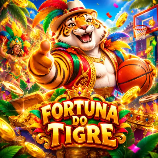símbolos do Fortune Tiger em destaque na grade de três rolos